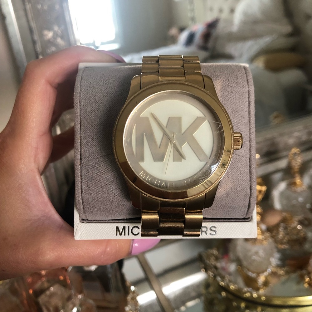 Micheal Kors gold watch